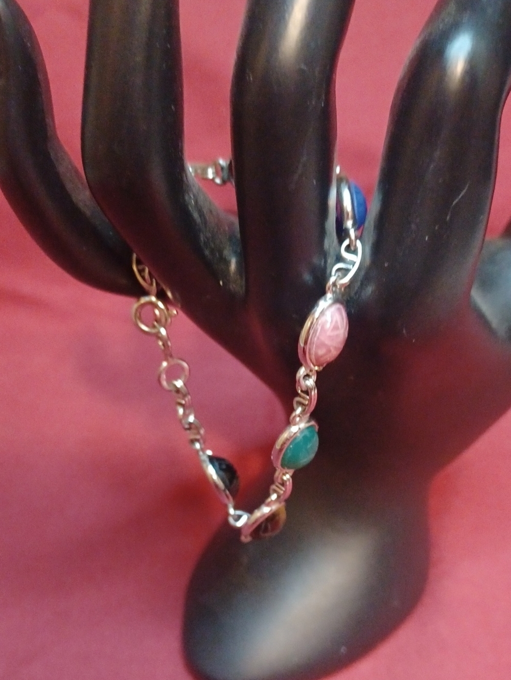 Sterling Silver Scarab Bracelet